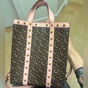 Burberry TB Canvas Portrait Tote